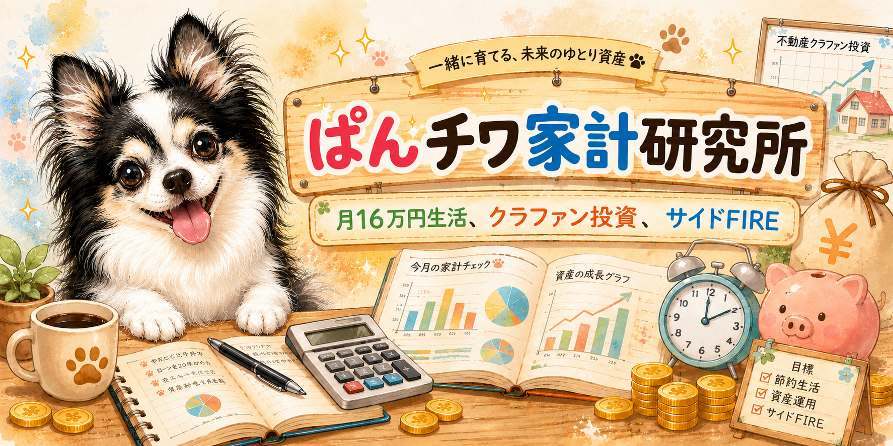 ぱんチワ家計研究所